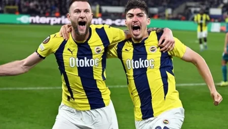 Fenerbahçe Son 16 Turu Biletini Aldı! Anderlecht Deplasmanında 2-2